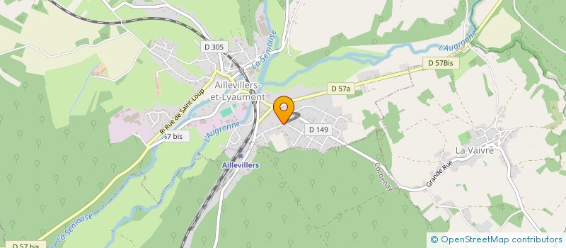 localisation de l'entreprise MONSIEUR DONOVAN CHASSARD  AILLEVILLERS-ET-LYAUMONT