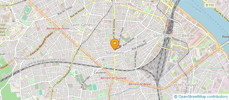 localisation de l'entreprise MONSIEUR DONOVAN CHAUBARD  BORDEAUX