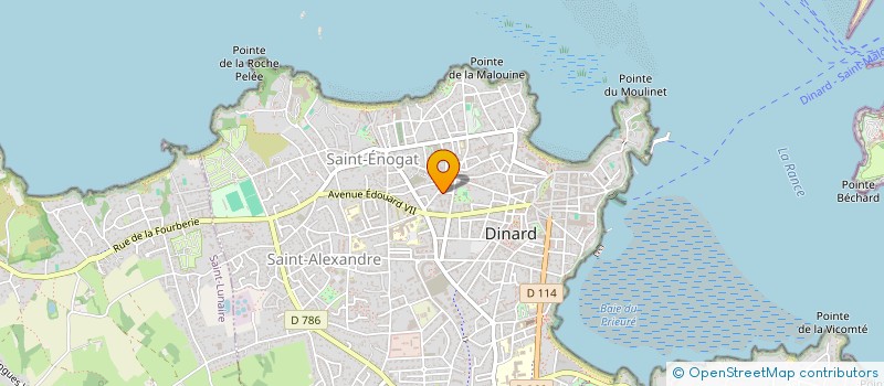 localisation de l'entreprise MONSIEUR DONOVAN CHEVALIER  PLESLIN-TRIGAVOU