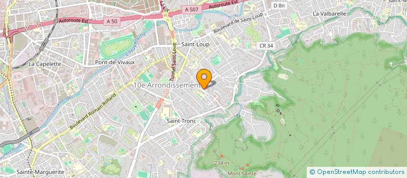 localisation de l'entreprise MONSIEUR DONOVAN DAHAN  MARSEILLE