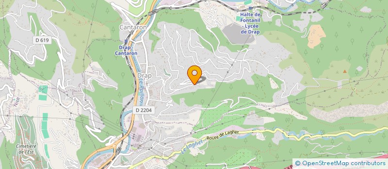 localisation de l'entreprise MONSIEUR DONOVAN DAMLOUP  DRAP