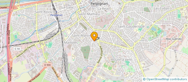 localisation de l'entreprise MONSIEUR DONOVAN DEMANNE  PERPIGNAN