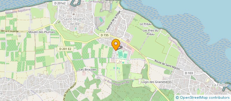 localisation de l'entreprise MONSIEUR DONOVAN DJEDDI  SAINT-MARTIN-DE-RE