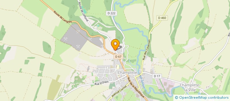 localisation de l'entreprise MONSIEUR DONOVAN GARNAUX  CHAMPLITTE