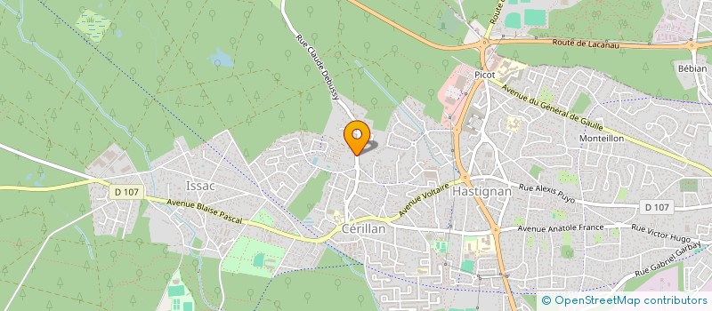 localisation de l'entreprise MONSIEUR DONOVAN GOULT  SAINT-MEDARD-EN-JALLES