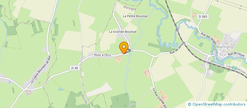 localisation de l'entreprise MONSIEUR DONOVAN GRANDIN  MARTIGNY