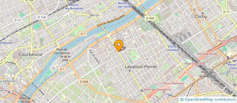 localisation de l'entreprise MONSIEUR DONOVAN JOLO à LEVALLOIS-PERRET