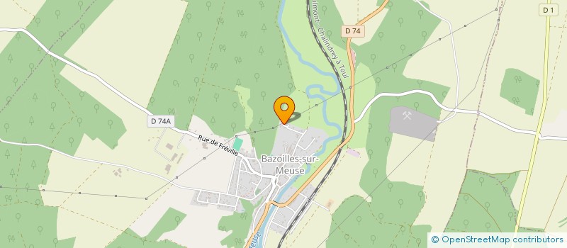 localisation de l'entreprise MONSIEUR DONOVAN MONGEOT  BAZOILLES-SUR-MEUSE