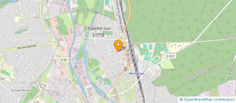 localisation de l'entreprise MONSIEUR DONOVAN NAUDIN à CHALETTE-SUR-LOING