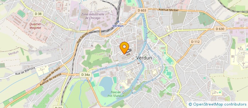 localisation de l'entreprise MONSIEUR DONOVAN NAZZARO à VERDUN