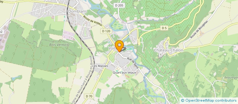 localisation de l'entreprise MONSIEUR DONOVAN PARISSEAUX  VOITEUR