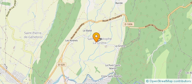 localisation de l'entreprise MONSIEUR DONOVAN PLENEL à SAINT-CHRISTOPHE