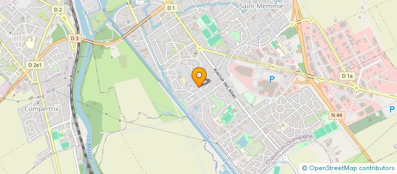 localisation de l'entreprise MONSIEUR DONOVAN TORIOT  CHALONS-EN-CHAMPAGNE