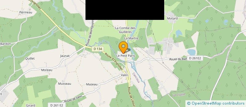 localisation de l'entreprise MONSIEUR DONOVAN TROQUEREAU  SAINT-PIERRE-DU-PALAIS