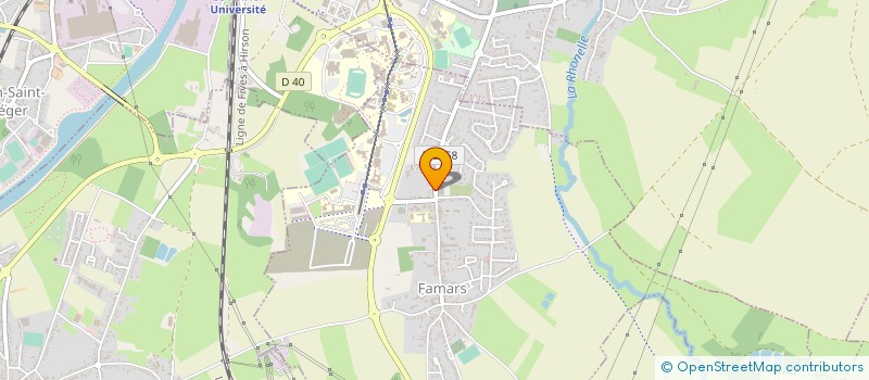 localisation de l'entreprise MONSIEUR DONOVAN WINTERFELD  FAMARS