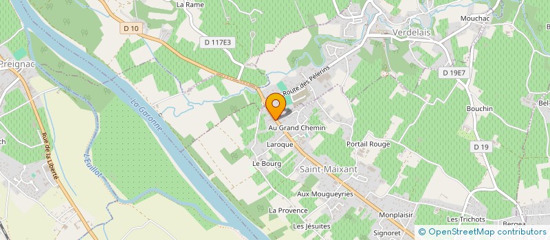 localisation de l'entreprise MONSIEUR DOOHAN PINCHON  SAINT-MAIXANT
