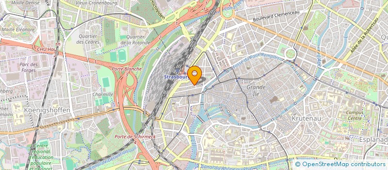 localisation de l'entreprise MONSIEUR DORADO KREUZER  ILLKIRCH-GRAFFENSTADEN