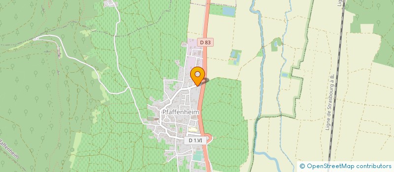 localisation de l'entreprise MONSIEUR DORAN GURES  PFAFFENHEIM