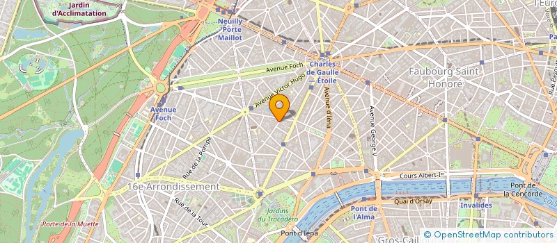 localisation de l'entreprise MONSIEUR DORANCE CARDOZO PLAZA  PARIS