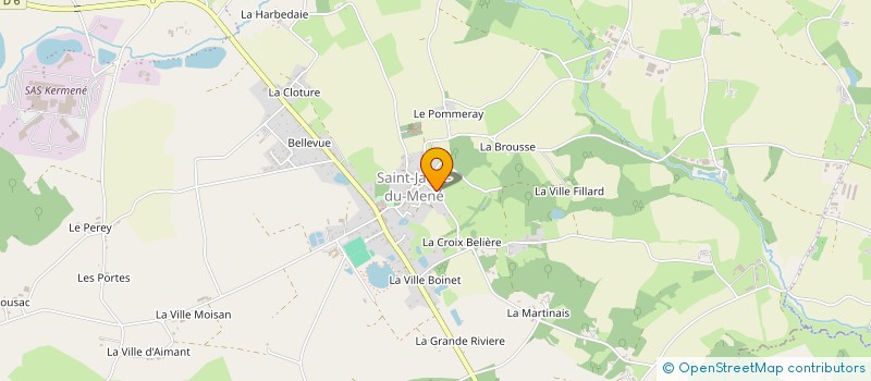 localisation de l'entreprise MONSIEUR DOREL BOSOROGU à LE MENE