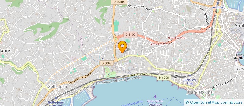localisation de l'entreprise MONSIEUR DOREL GHEORGHE à ANTIBES