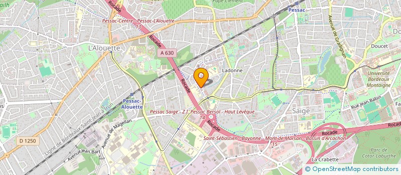 localisation de l'entreprise MONSIEUR DOREL GRAB à PESSAC