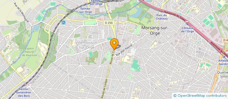 localisation de l'entreprise MONSIEUR DOREL JITARI  MORSANG-SUR-ORGE