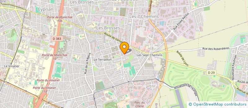 localisation de l'entreprise MONSIEUR DOREL PRICHICI  BRON