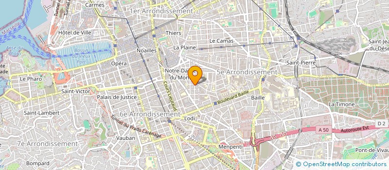 localisation de l'entreprise MONSIEUR DORIAN AIME à MARSEILLE