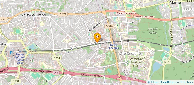 localisation de l'entreprise MONSIEUR DORIAN AKOUN à NOISY-LE-GRAND
