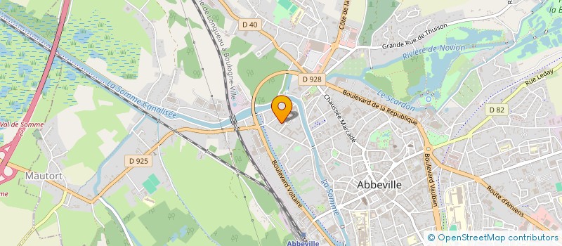 localisation de l'entreprise MONSIEUR DORIAN ANDRIEUX  ABBEVILLE