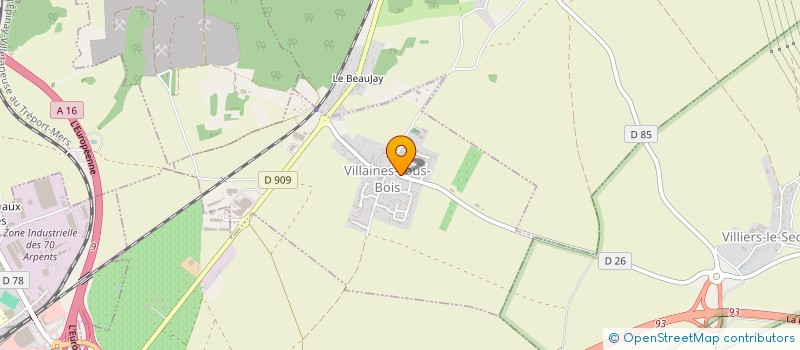 localisation de l'entreprise MONSIEUR DORIAN ANNEN  VILLAINES-SOUS-BOIS