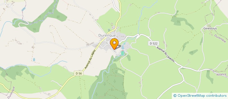 localisation de l'entreprise MONSIEUR DORIAN ARGUEL  DURENQUE