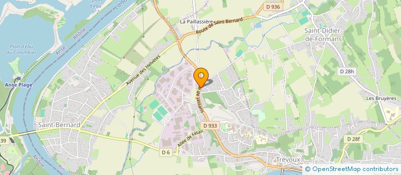 localisation de l'entreprise MONSIEUR DORIAN ARMANGAU à TREVOUX