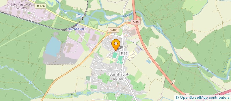 localisation de l'entreprise MONSIEUR DORIAN AZEVEDO  BURNHAUPT-LE-HAUT