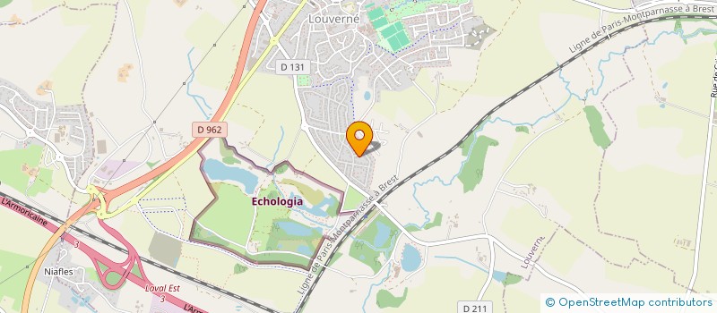 localisation de l'entreprise MONSIEUR DORIAN BACHELOT  LOUVERNE