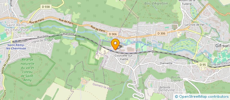 localisation de l'entreprise MONSIEUR DORIAN BAGUR  GIF-SUR-YVETTE