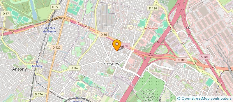 localisation de l'entreprise MONSIEUR DORIAN BARAS à FRESNES