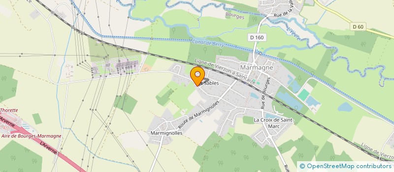 localisation de l'entreprise MONSIEUR DORIAN BARBIER  VIGNOUX-SUR-BARANGEON