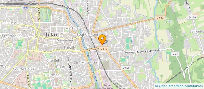 localisation de l'entreprise MONSIEUR DORIAN BARTHELEMOT  SEMEAC