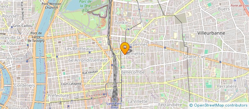 localisation de l'entreprise MONSIEUR DORIAN BAUBET  LYON