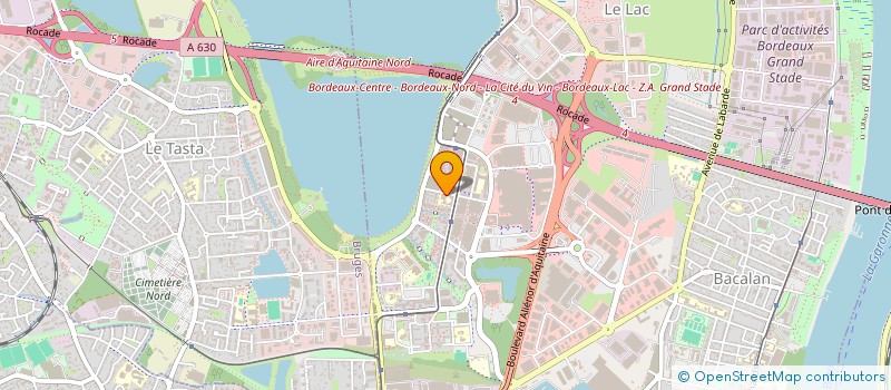 localisation de l'entreprise MONSIEUR DORIAN BAUTRAIT à BORDEAUX