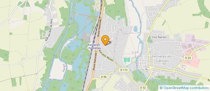 localisation de l'entreprise MONSIEUR DORIAN BERENGUER à FONTENAY-SUR-LOING