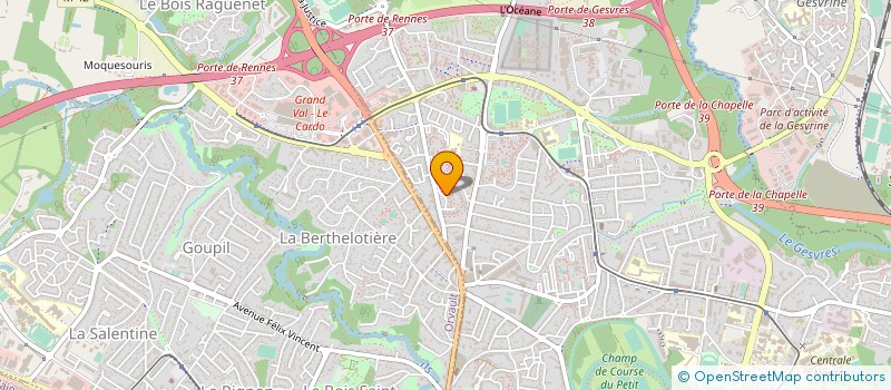 localisation de l'entreprise MONSIEUR DORIAN BESSIERE à NANTES