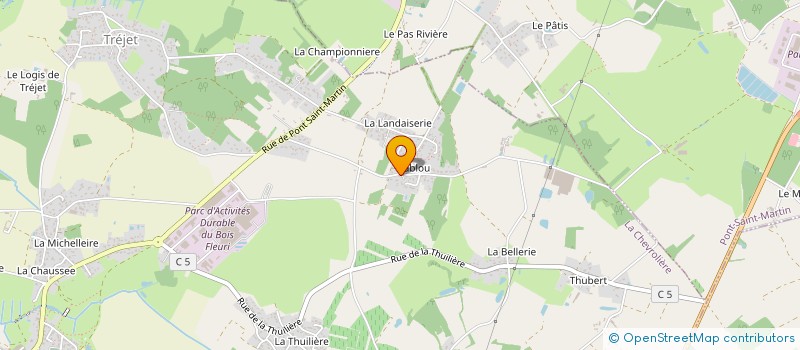 localisation de l'entreprise MONSIEUR DORIAN BEUCHARD à CHALLANS