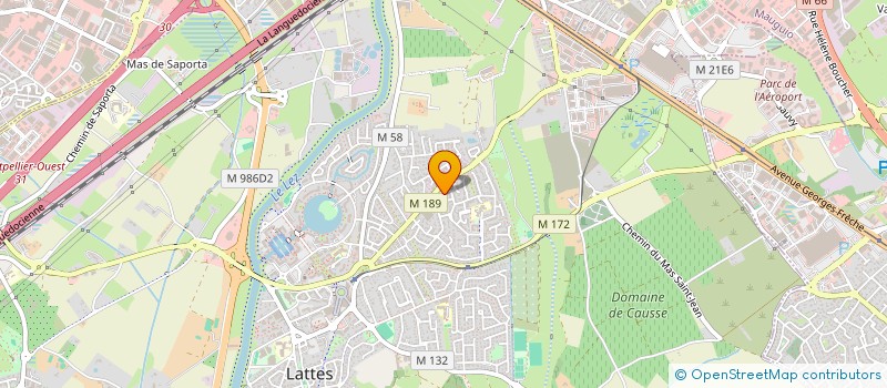 localisation de l'entreprise MONSIEUR DORIAN BLEYNIE à LATTES