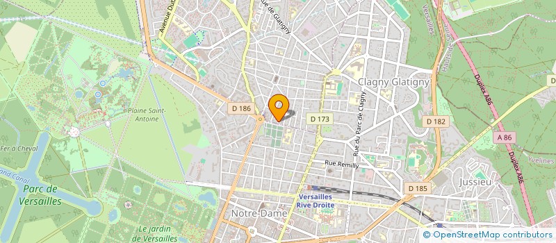 localisation de l'entreprise MONSIEUR DORIAN BOIX-BO  LE CHESNAY-ROCQUENCOURT