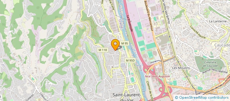 localisation de l'entreprise MONSIEUR DORIAN BORIE à SAINT-LAURENT-DU-VAR
