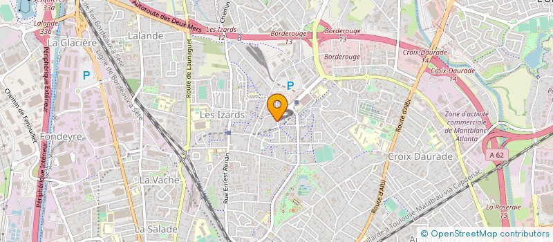 localisation de l'entreprise MONSIEUR DORIAN BOUCHE à TOULOUSE