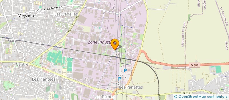 localisation de l'entreprise MONSIEUR DORIAN BOURGEOIS  SAINT-BONNET-DE-MURE